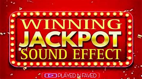 Free Jackpot Sound Effects MP3 Download .